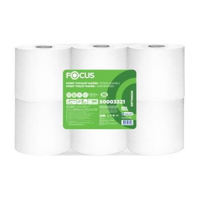 Focus Point Optimum İçten Çekmeli Tuvalet Kağıdı 150 Mt 6'lı Focus