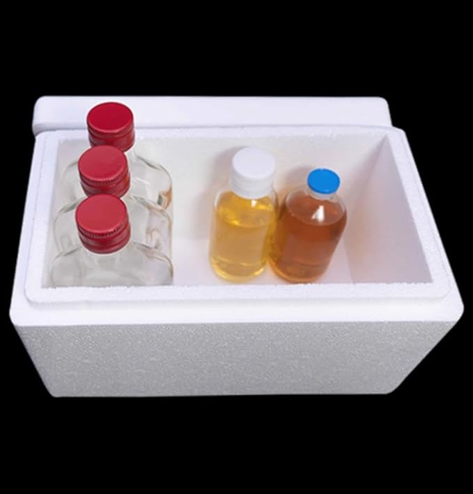 Sıcak Soğuk Korumalı Strafor Köpük Kutu 3kg Hacimli 27x21x18cm izoleli TermosKap Soğuk Zincir Kolisi
