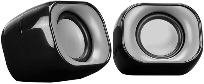 HP DHS-2111 2.0 Mini Taşınabilir Multimedya Speaker Hoparlör, Siyah