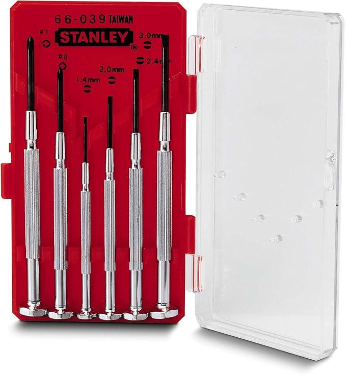 Stanley St166039 Saatçi Tornavida Seti 6 Parça