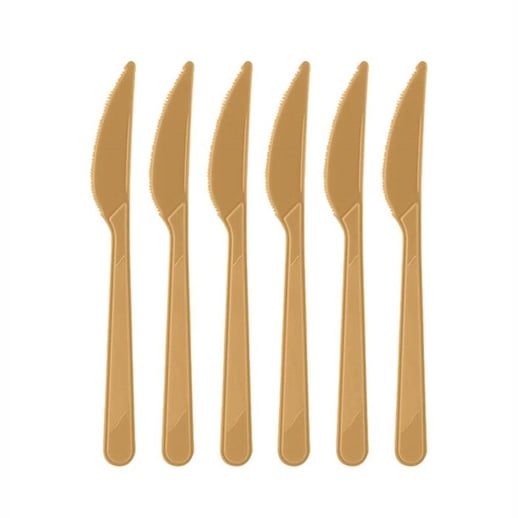 Gold Plastik Bıçak 10 adet