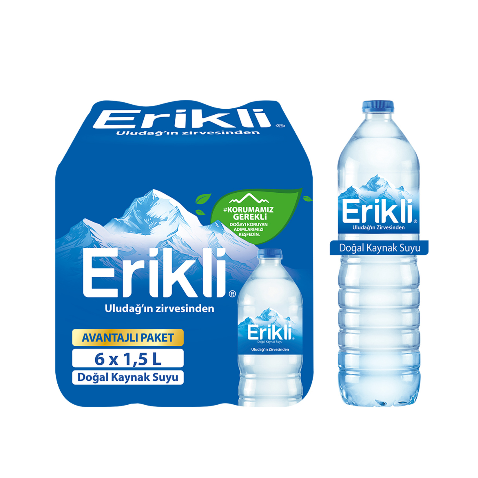 Erikli Su Avantajlı Paket 6 x 1.5 L
