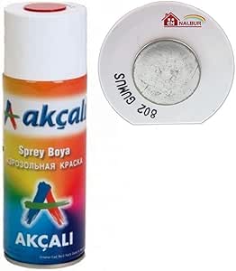 Akçalı 802 Sprey Boya, Gümüş Marka: Akçalı
