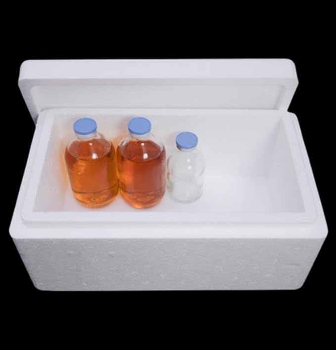 Sıcak Soğuk Korumalı Strafor Köpük Kutu 2kg Hacimli 27x17x16cm izoleli Termos 24 saat Zincir Kolisi