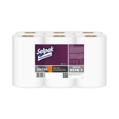 Selpak Professional Extra Jumbo İçten Çekmeli Tuvalet Kağıdı 70mt 12li