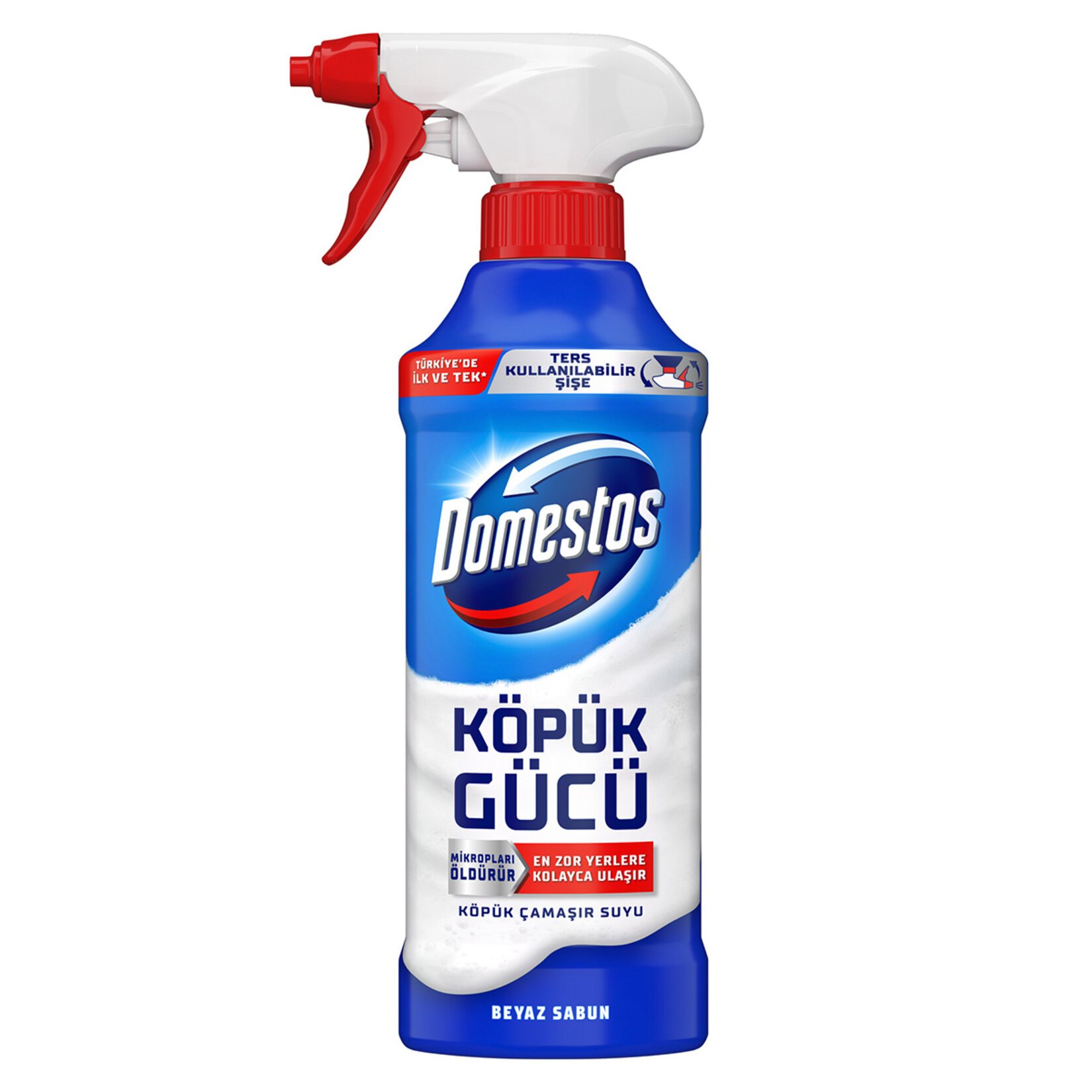 Domestos Köpük Gücü Köpük Çamaşır Suyu Beyaz Sabun 450 M