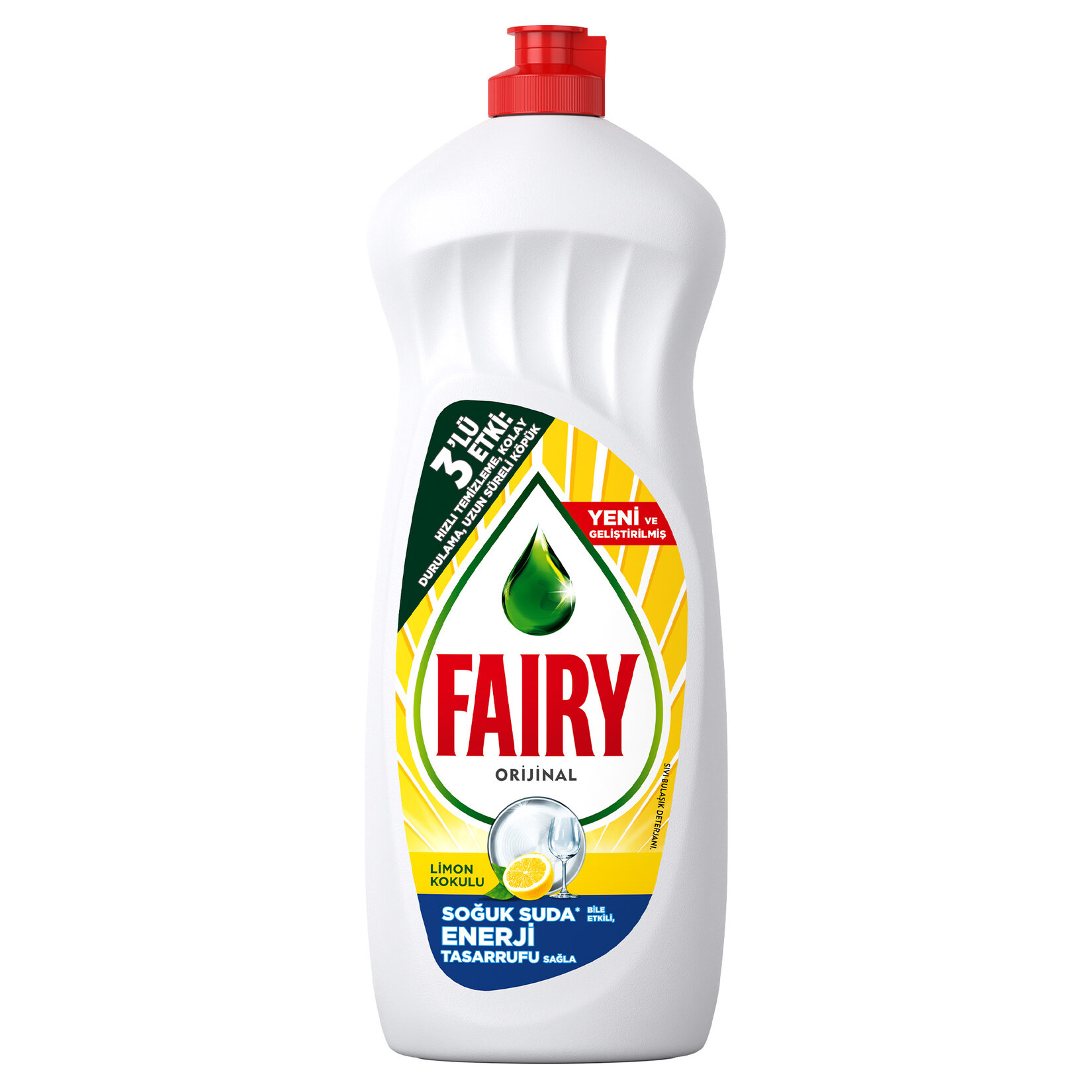 Fairy 650 ml Sıvı Bulaşık Deterjanı Limon