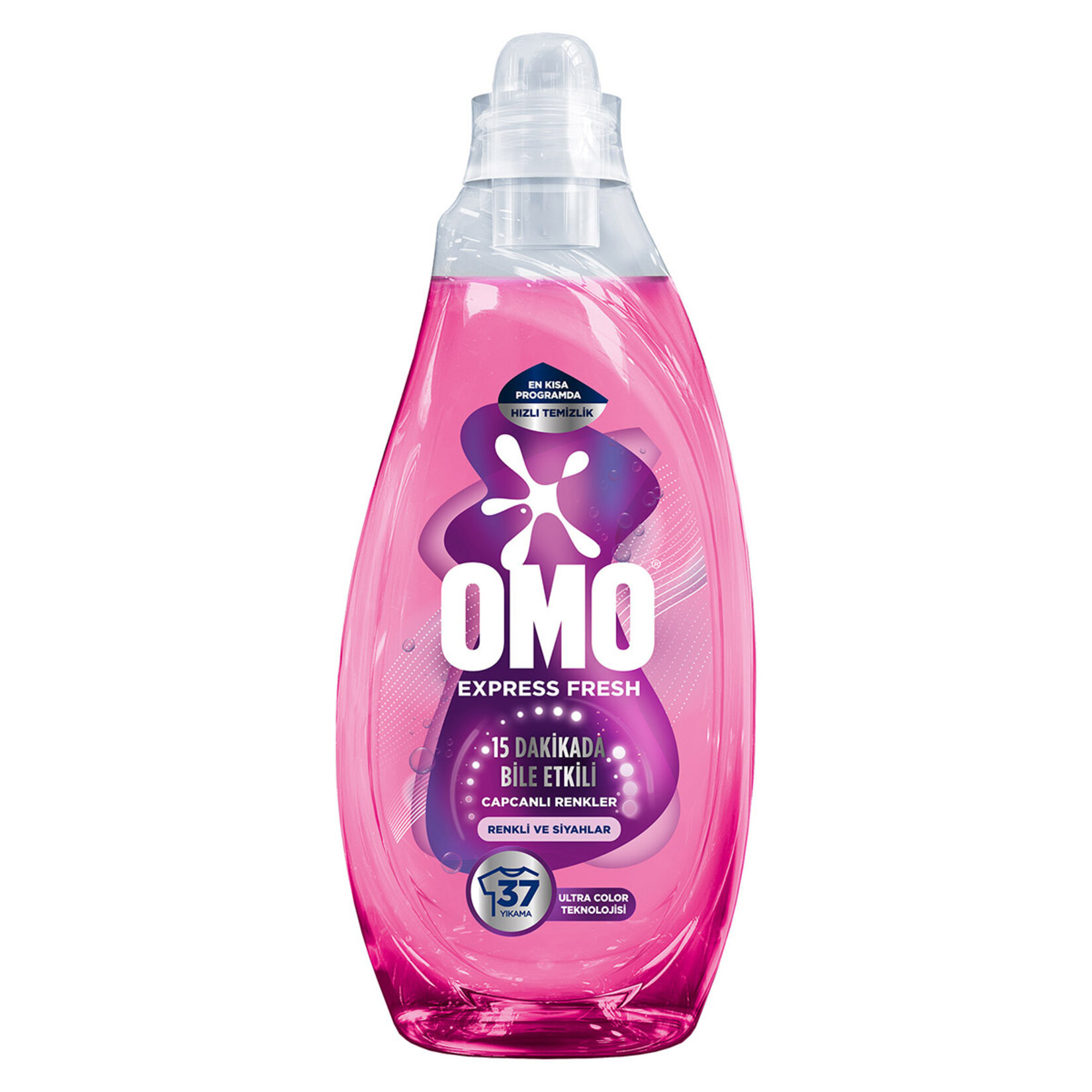 Omo Express Fresh Capcanlı Renkler Renkli ve Siyahlar 1.48 L Omo