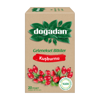 Doğadan Kuşburnu Bitki Çayı 20'li Doğadan