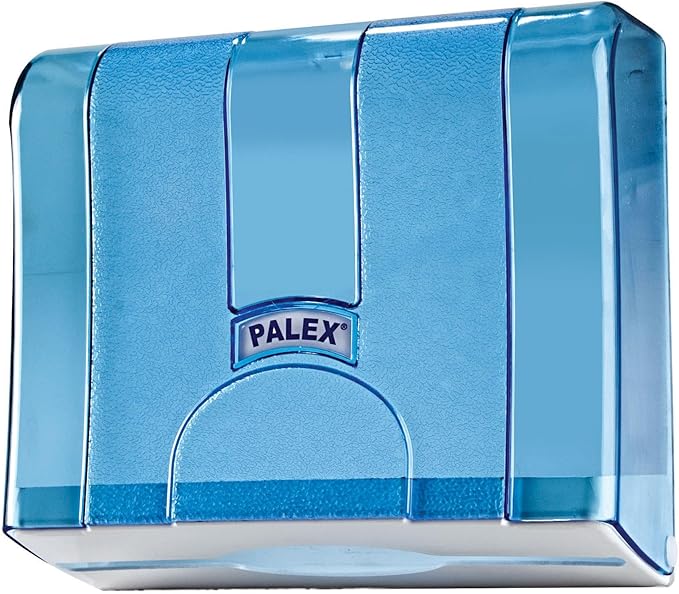 Palex Z Katlı Kağıt Havlu Dispenseri Şeffaf Mavi 3570-1