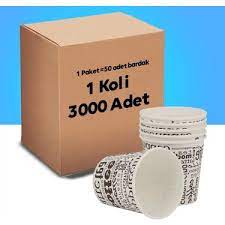 7 oz Karton Bardak koli 3000 li
